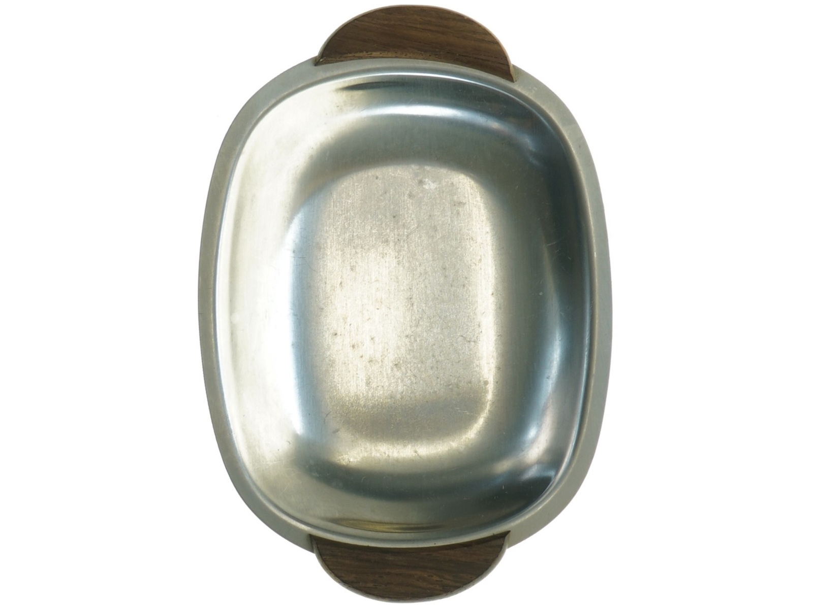 Metalfad med træhåndtag (str. 17 x 11,5 cm)