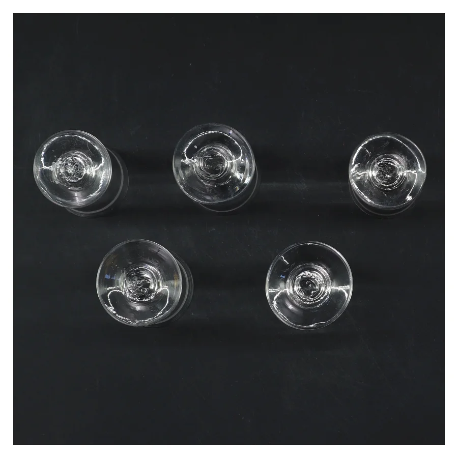 Snapseglas sæt, 5 stk (str. 5 stk Ø 4 cm længde 8,5 cm)