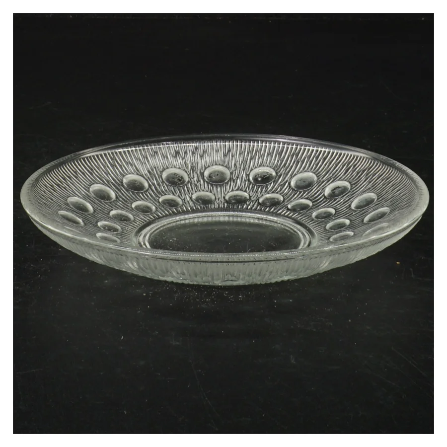 Glas tallerken (str. 15 cm i diameter)