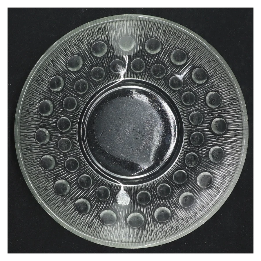 Glas tallerken (str. 15 cm i diameter)