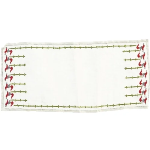 Bordløber med jule broderi (str. 43x20 cm)