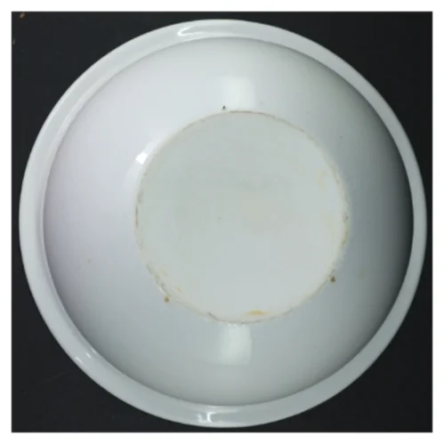 Hvid porcelæn skål (str. Ø 24 cm)