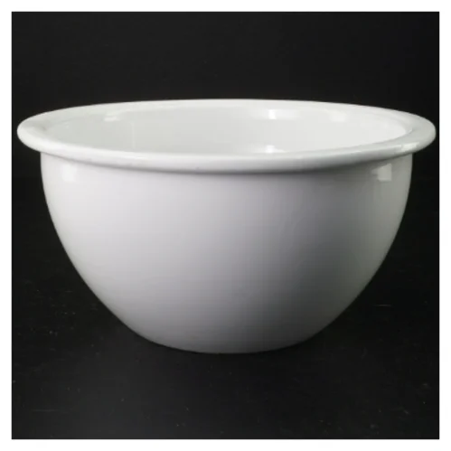 Hvid porcelæn skål (str. Ø 24 cm)