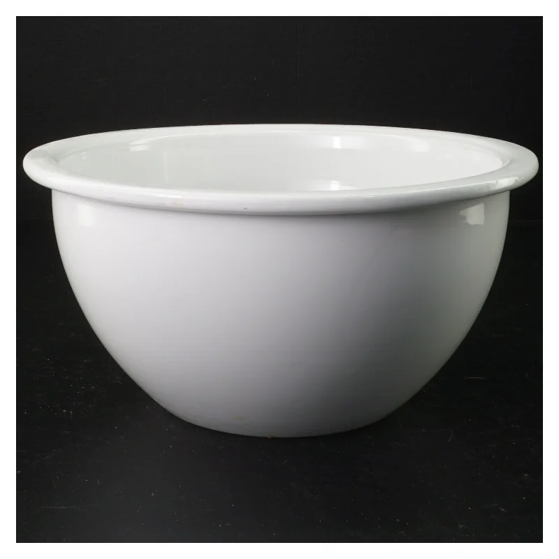Hvid porcelæn skål (str. Ø 24 cm)