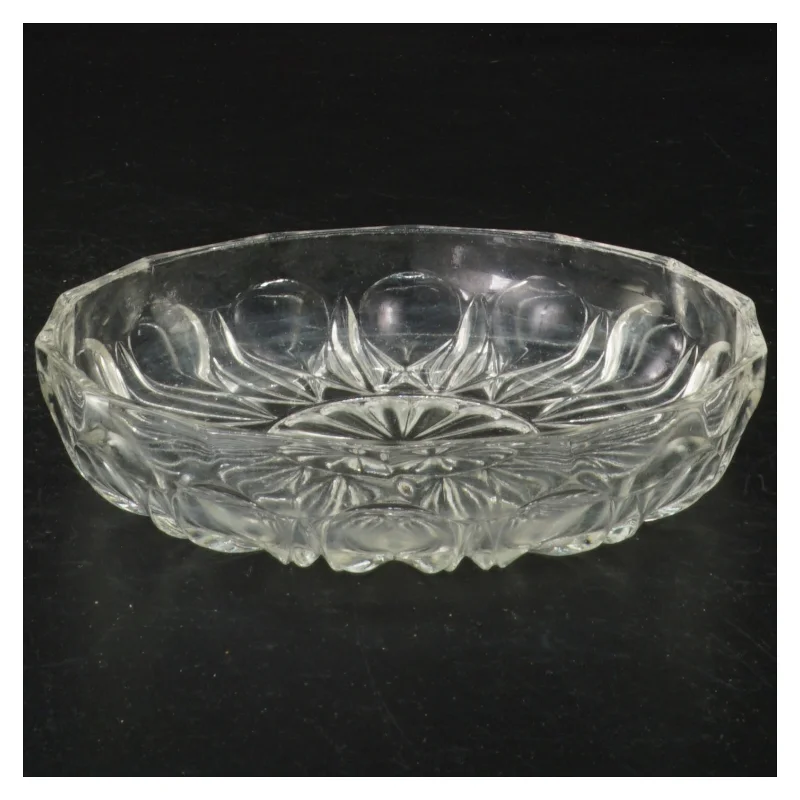 Glas assiet (str. 14 cm diameter og 3 cm høj)