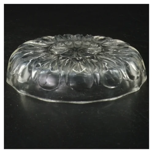 Glas assiet (str. 14 cm diameter og 3 cm høj)