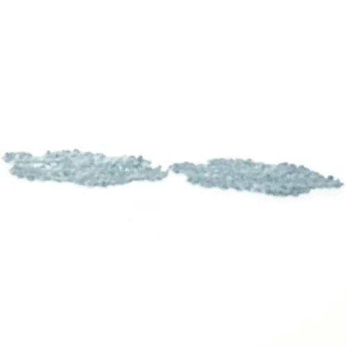 Hæklede lysblå dækkeservietter (str. Ø 14 cm)