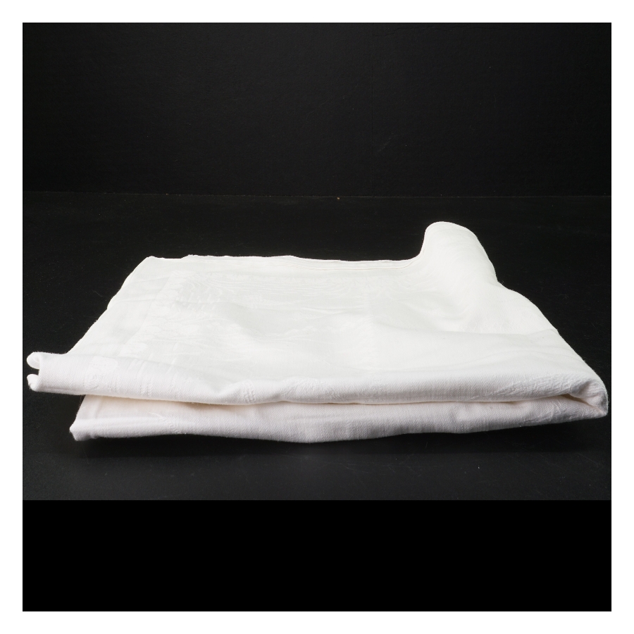 Hvid dug (str. 106 x 106 cm)