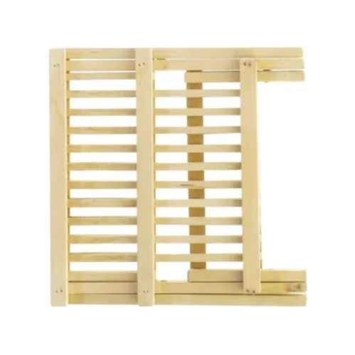 Lege Sammenklappelig træbakkeholder (str. 22 x 22 cm)