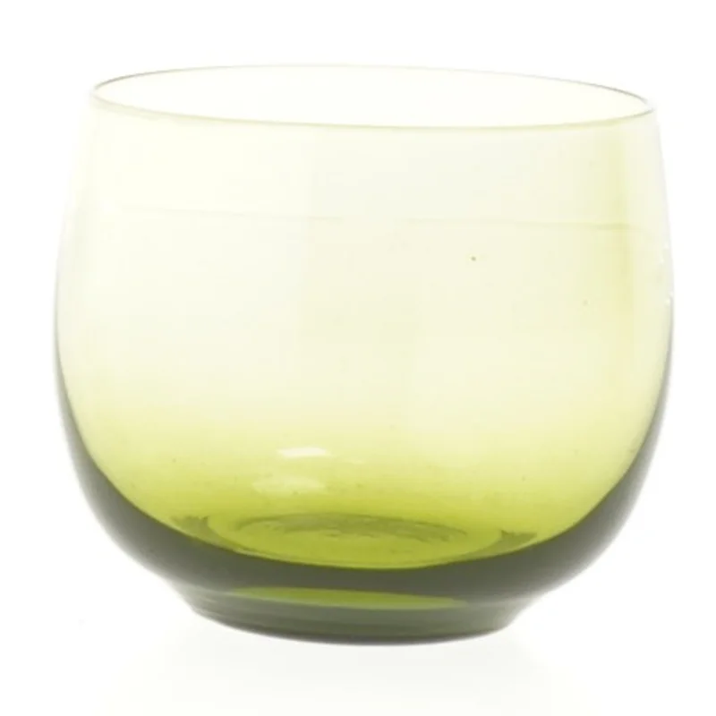 Grønt glas (str. H 6 cm)