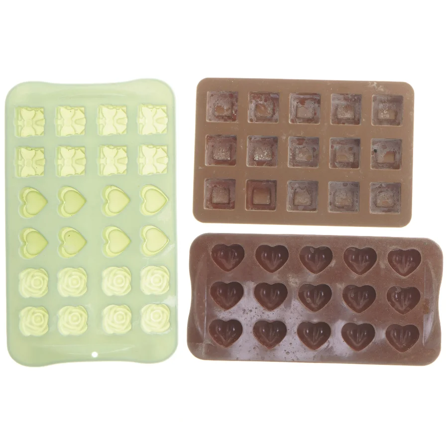 Silikone chokoladeforme (str. 23x14&20x10,5 cm)