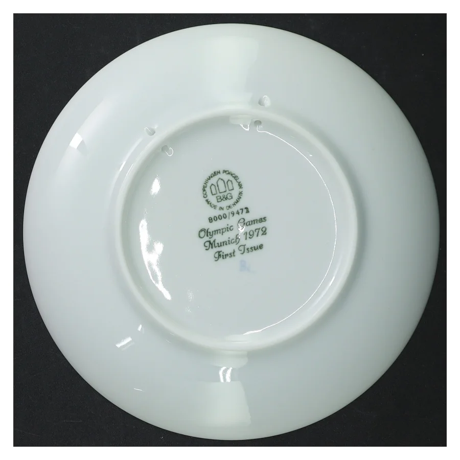 OL plade fra München 1972 (str. 18 cm)