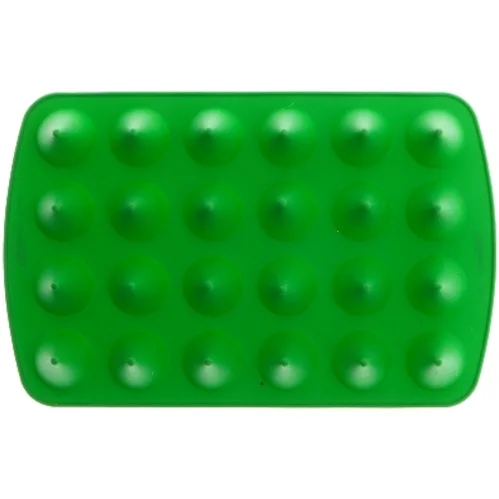 Grøn konisk silikoneform (str. 33,5x21,5 cm)