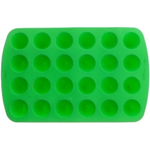 Grøn konisk silikoneform (str. 33,5x21,5 cm)