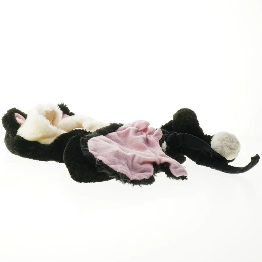 Sort bamsehue (str. 40 x 22 cm)