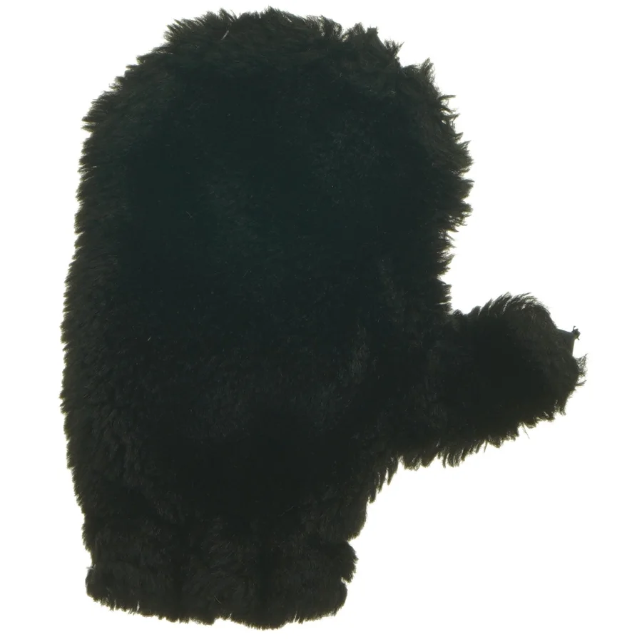 Sort bamsehue (str. 40 x 22 cm)