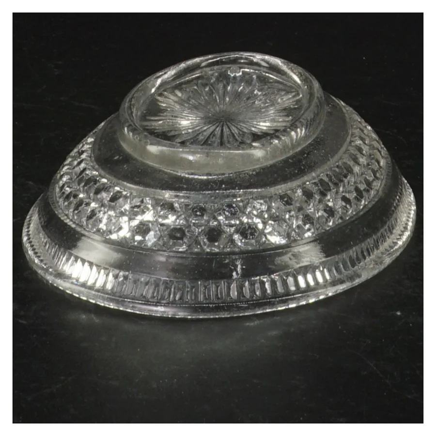 Ovalt Glasfad (str. 17 x 11 cm)