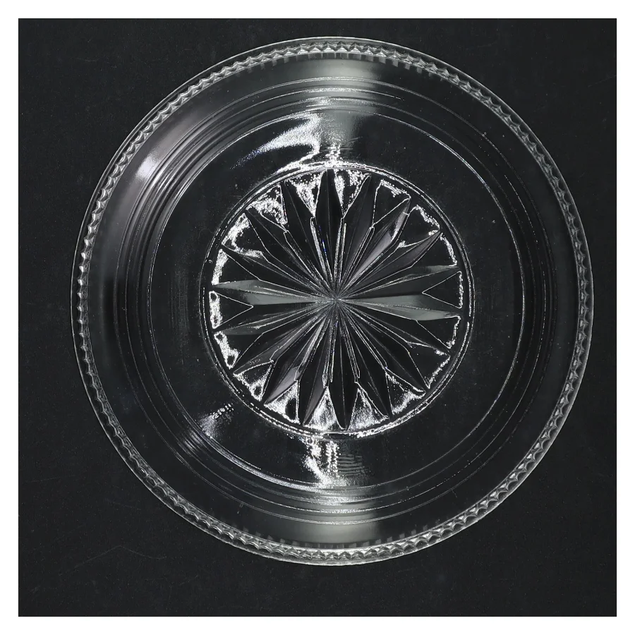 Glastallerken (str. 16 cm i diameter)