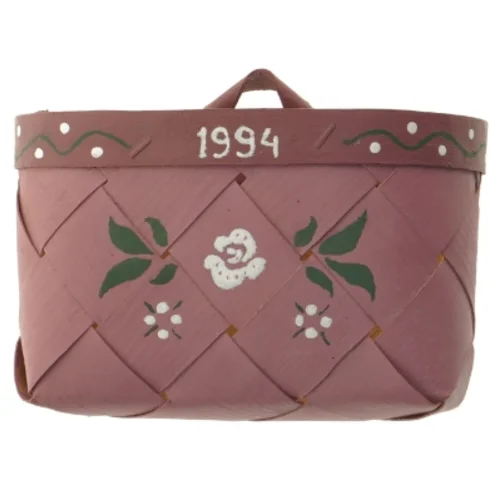 Flettet kurv til ophæng 