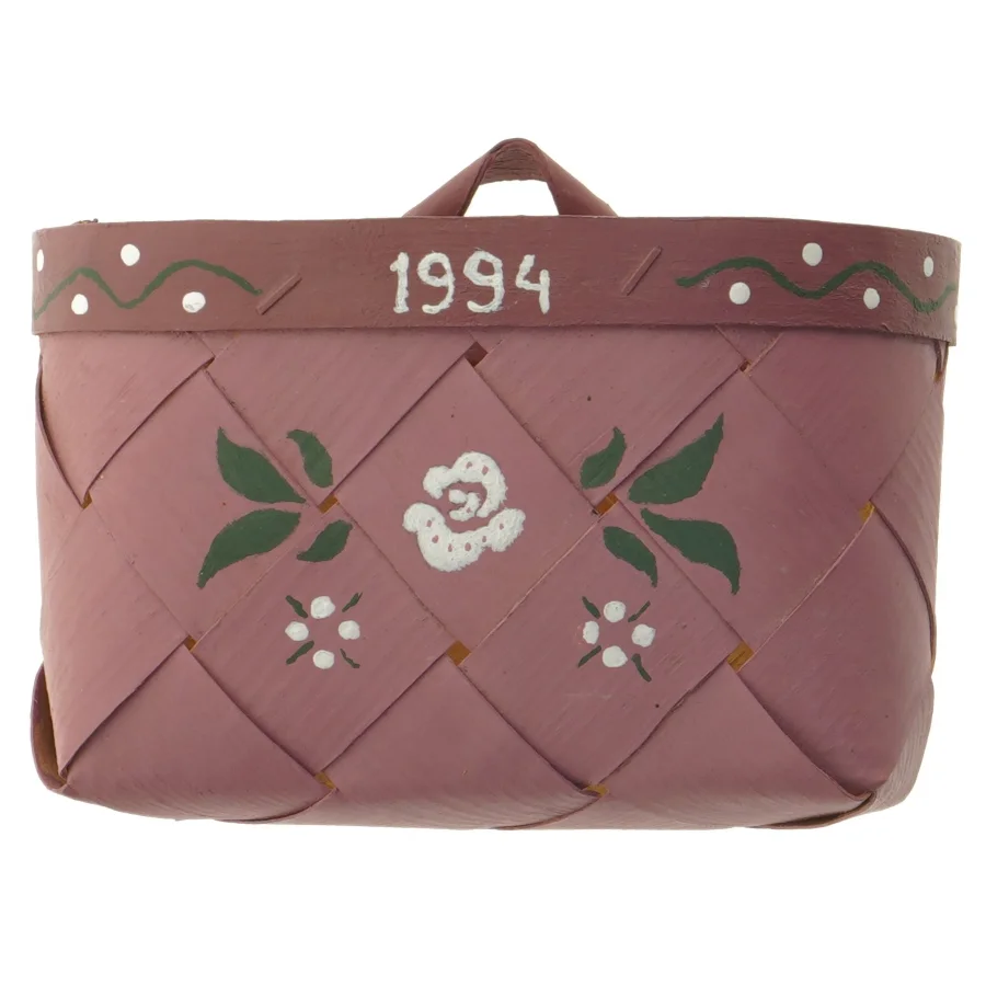 Flettet kurv til ophæng 