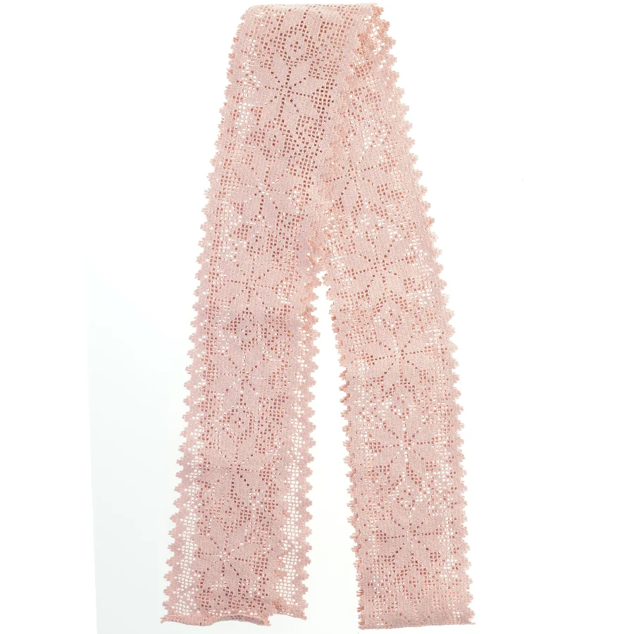 Dekorativt blondestof (str. 12x260 cm)