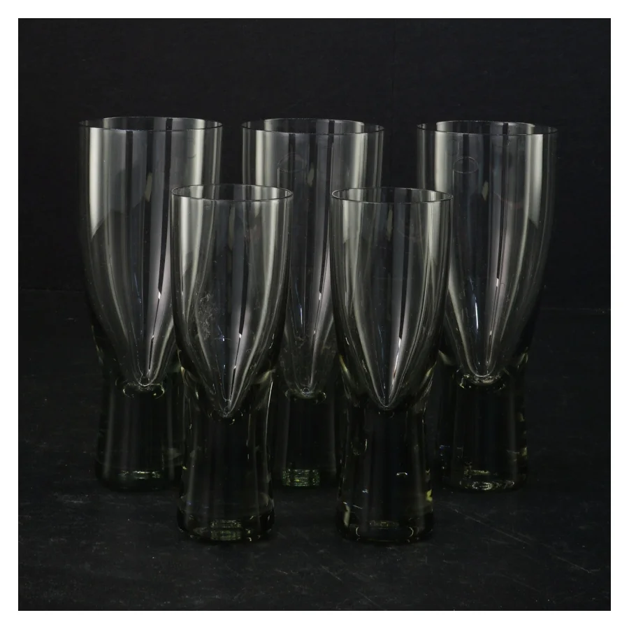 Holmegaard drikkeglas (str. 11,5 x 4,5 cm og 13,5 x 5,5 cm)