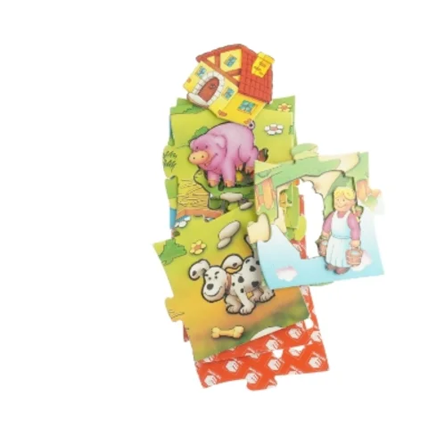 Puslespil til børn (str. En brik 17 x 17 cm)