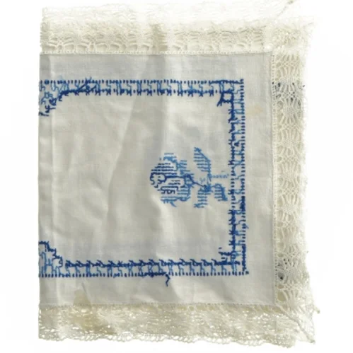 Broderet dug/bordløber (str. 40x120 cm)