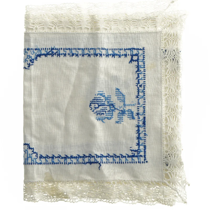 Broderet dug/bordløber (str. 40x120 cm)