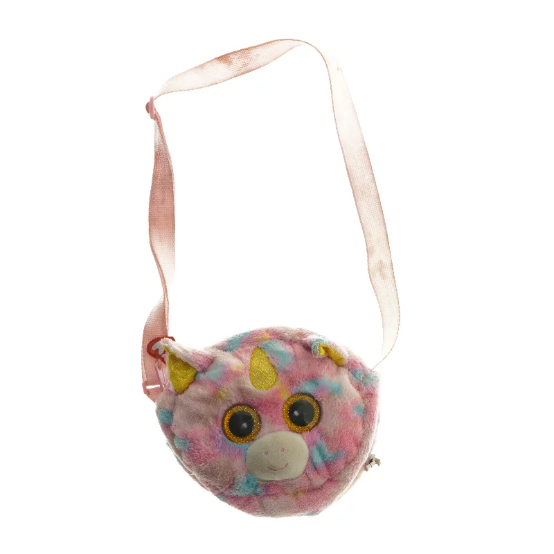 Plys taske med enhjørning design fra Ty (str. 18x20 cm)