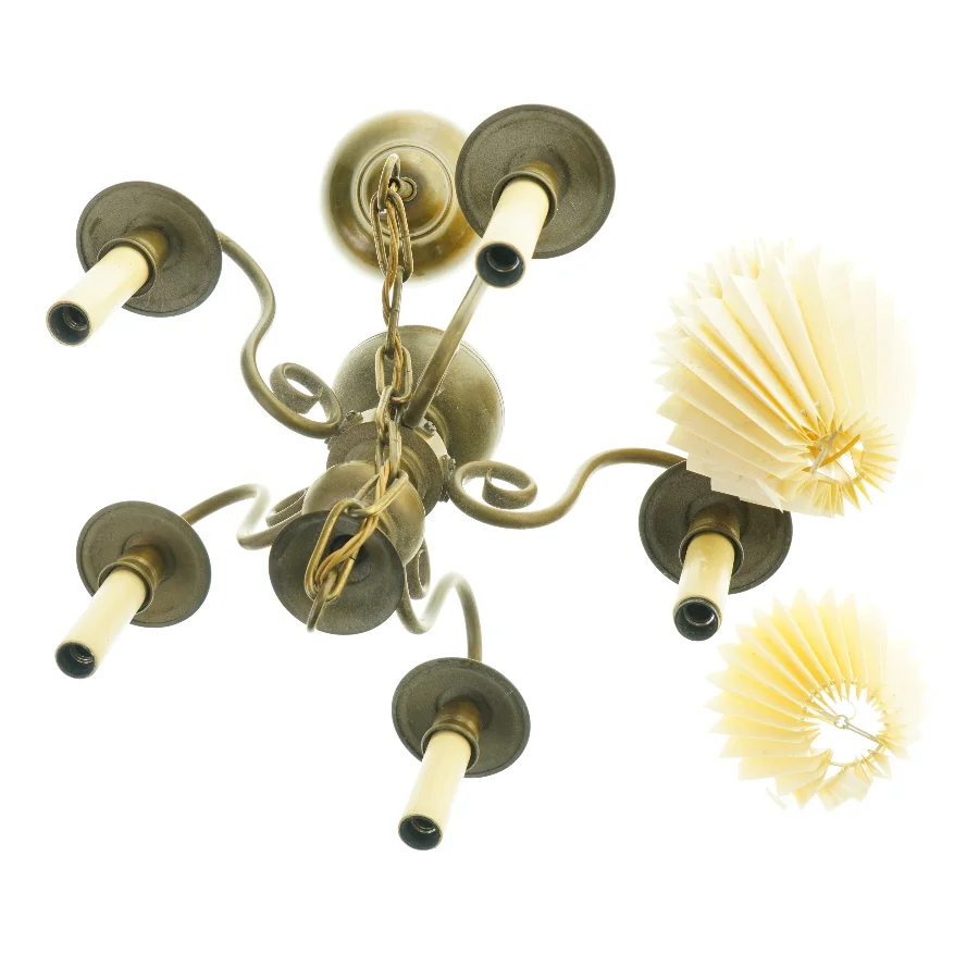 Antik lysekrone (str. 41 x 74 cm)