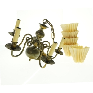 Antik lysekrone (str. 41 x 74 cm)