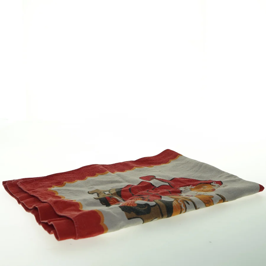 Juledug med nisser (str. 53 x 75 cm)