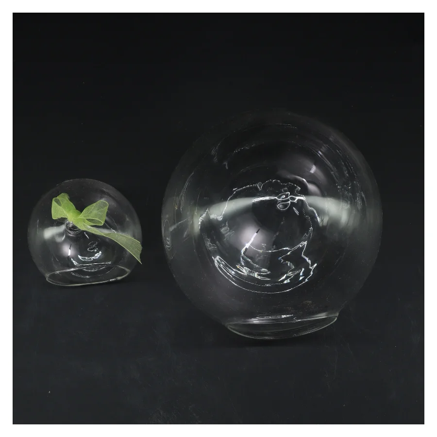 Glasdekorations æg (str. 11 & 22 cm)