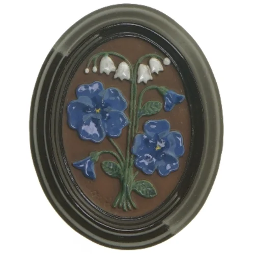 Keramisk vægdekoration fra Gabriel (str. 17,5x13,5 cm)