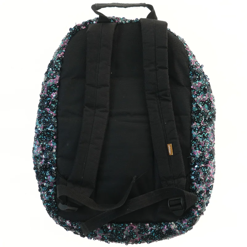Rygsæk med pailletter fra Spiral (str. 38x46 cm)