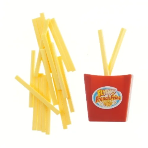 Flying French Fries spil (str. 17x8x4,5 cm)