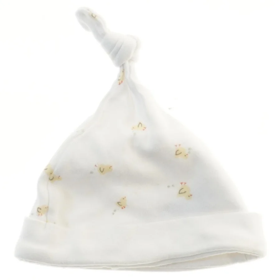 Babyhat med knude (str. 16,5 cm)