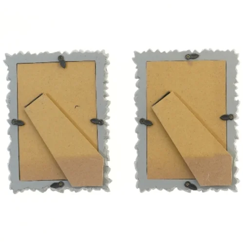 Dekorative blomsterbillederammer (str. 18,5x13,5 cm)