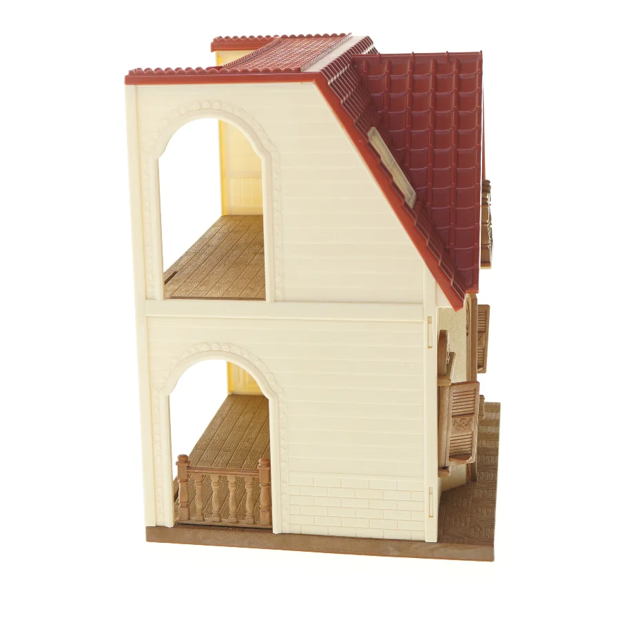 Legetøjsdukkehus (str. 26x20x30 cm)