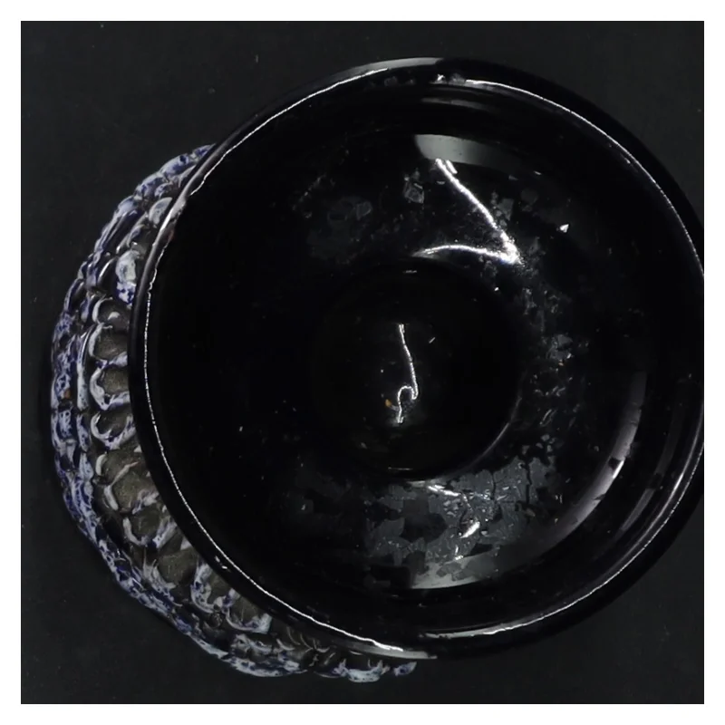 Keramik lysestage (str. 13 cm)