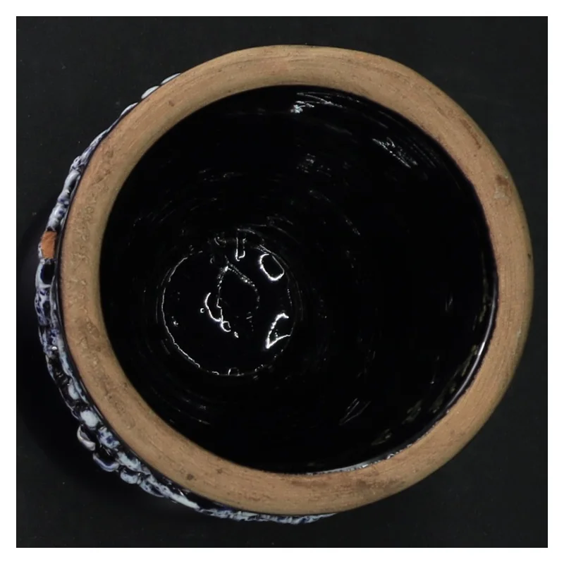 Keramik lysestage (str. 13 cm)