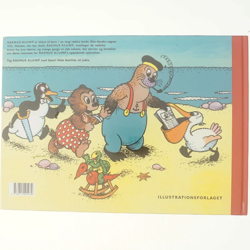 Rasmus Klump bygger skib af Vilh Hansen (Bog)