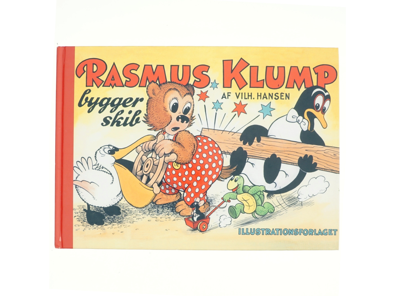 Rasmus Klump bygger skib af Vilh Hansen (Bog)