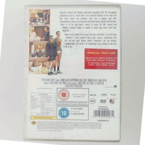 The Big Bang Theory - Første Sæson DVD fra Warner Bros