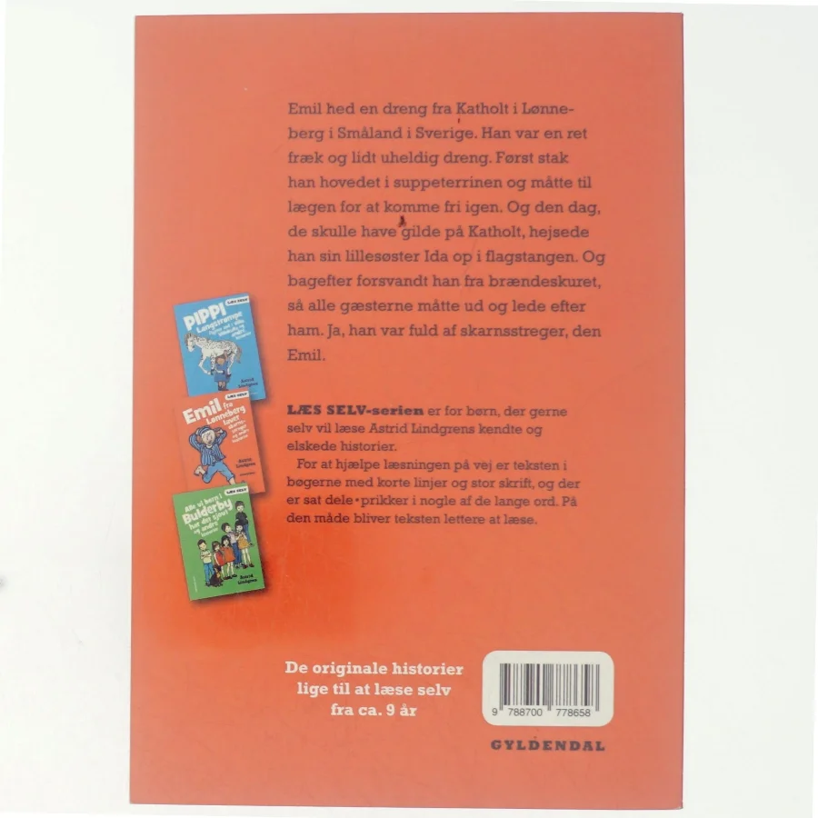 Emil fra Lønneberg Læs selv (Bog)