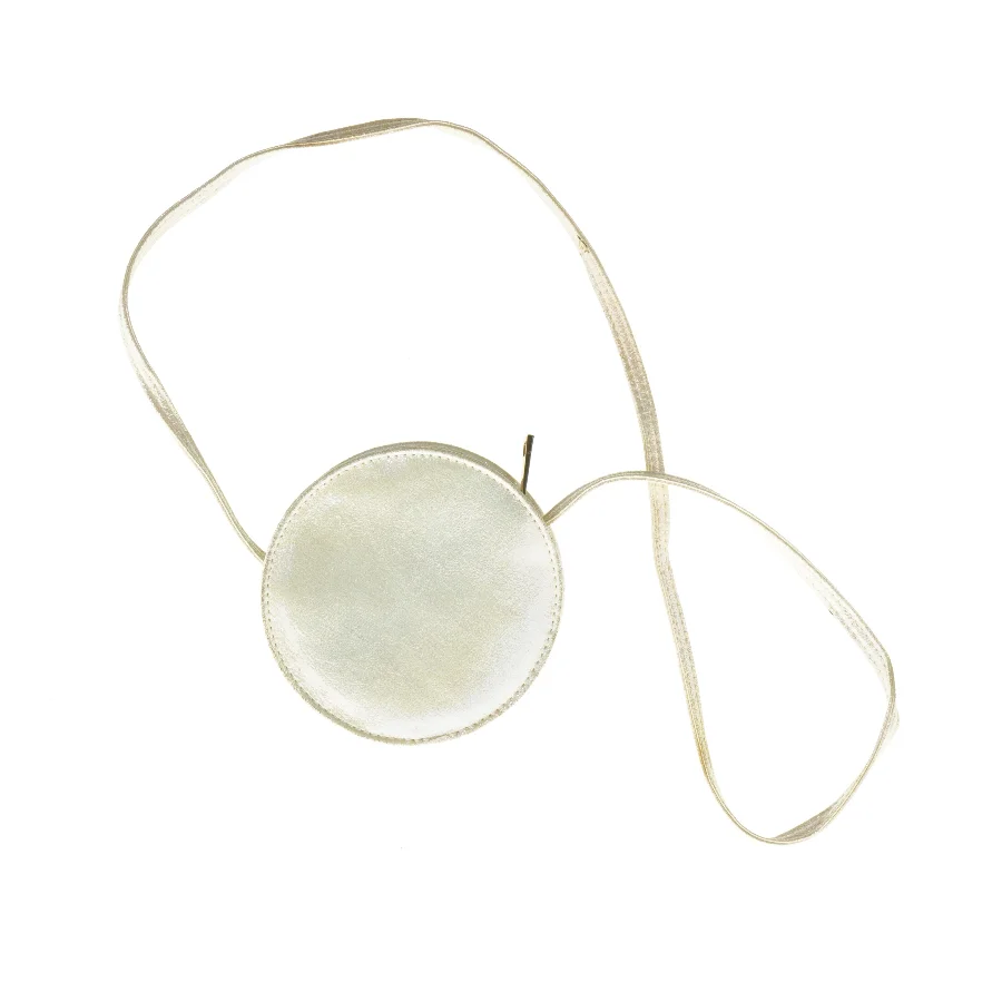 Lille rund skuldertaske (str. 13 x 2 cm)