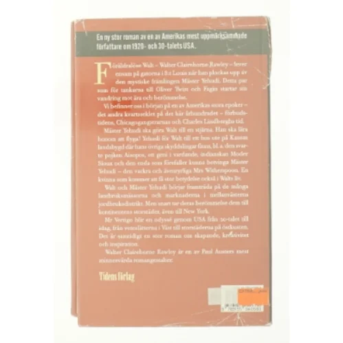 Mr Vertigo af Paul Auster (bog)