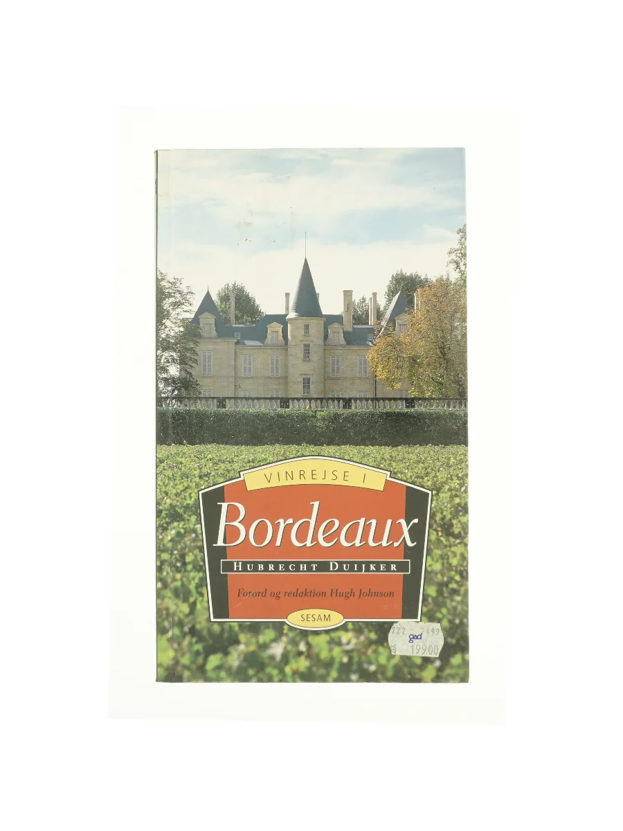 Forsiden af Vinrejse i Bordeaux af Hubrecht Duijker