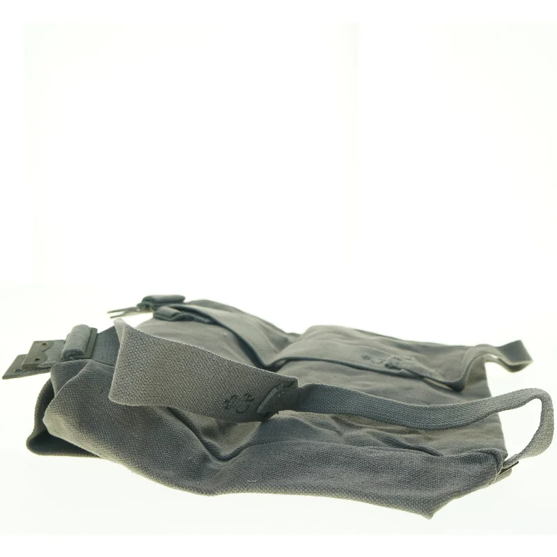 Taske i grå canvas (str. 33 x, 10 x 36 cm)